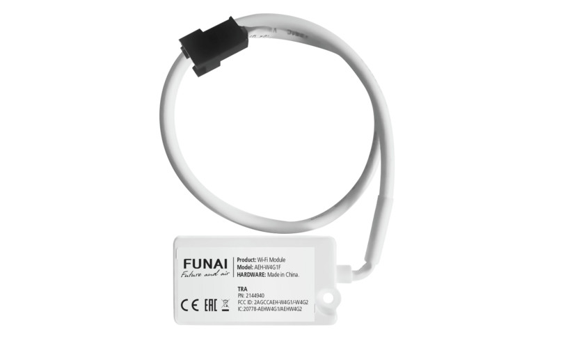 Wi-Fi-модуль FUNAI AEH-W4G1F для сплит-систем SENSEI 2025 (D06), SENSEI Inverter и мульти-сплит систем ORIGAMI AEH-W4G1F